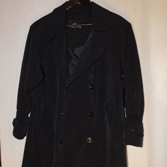 Utex Design Trench Style Jacket Coat - Picture 1 of 7